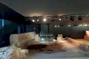 Un escape de aceite provoca daños en parte del museo de la Almoina de Valencia