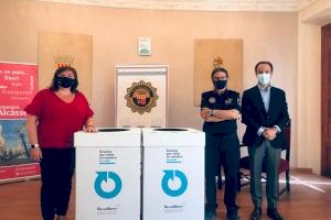 Alcàsser, primer municipi d'Espanya a reciclar els uniformes de la Policia Local