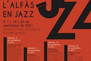 Continúa el 28 Festival L’Alfàs en Jazz con el concierto este sábado de MoreThanJazz