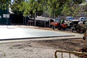 En marxa la remodelació del parc de la urbanització El Pantano de l'Alcora
