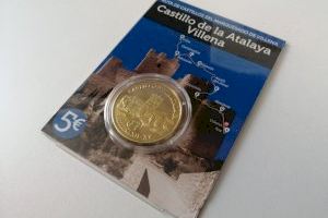 El Club de Castillos y Palacios de España acuña monedas conmemorativas del Castillo de La Atalaya de Villena