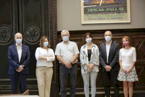 Victoria Verdú presenta el proyecto del nuevo hospital de Vithas al alcalde de València