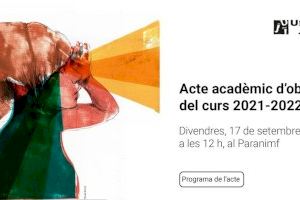 La Universitat Jaume I acoge el acto oficial de apertura del curso 2021-2022 de las universidades valencianas