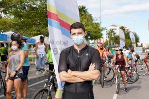 Castelló fomenta los transportes sostenibles con la marcha en bici de la Semana de la Movilidad