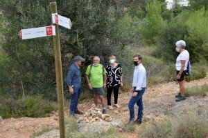 Xàtiva presenta la nueva señalítica de los caminos y las rutas senderistas del término municipal