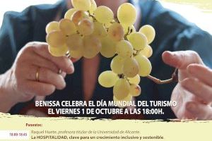 Benissa celebra el Día Mundial del Turismo el 1 de octubre en la Sede Universitaria