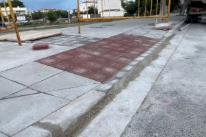 L'Ajuntament d'Alcalà-Alcossebre realitza obres de millora d'accessibilitat en els dos nuclis urbans