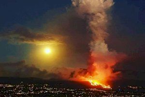 La nube del volcán de La Palma llega en mayor cantidad a la Comunitat
