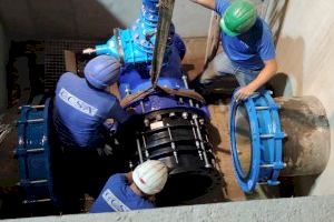L´Emshi modernitza la presa d'emergència d'aigua potable a Catarroja
