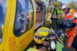 Emergencias realiza la mitad de rescates en helicóptero que hace un año