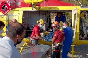 Fallece un escalador en el Puig Campana tras precipitarse desde 30 metros de altura