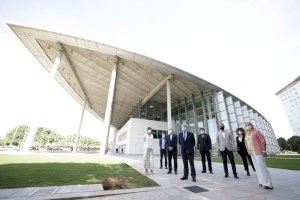 El Palacio de Congresos de València sella sus compromisos sostenibles en una cápsula del tiempo