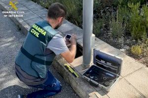 Cae un grupo especializado en robar el cobre del alumbrado público de urbanizaciones de Alicante y Valencia