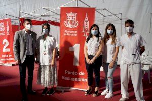 Burjassot cierra su vacunódromo con el 90% de la población vacunada contra la covid-19