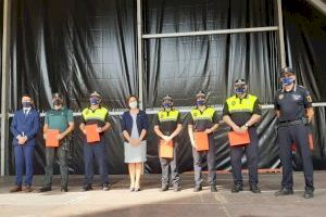 Agraïment a la professionalitat de la Policia Local en el dia del patró Sant Miquel