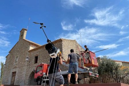 L'Ajuntament de Betxí instal·la una estació meteorològica en la Muntanyeta de Sant Antoni