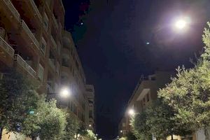 El Ayuntamiento termina las obras de mejora de las luminarias de la calle La Virgen que permiten ahorros energéticos de 8.590 euros anuales