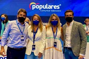 Marta Barrachina: “Castellón está con Casado y Mazón, más de 1.500 castellonenses participarán en la clausura de la convención nacional del PP en Valencia”