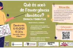 Alzira acull una sessió formativa per a docents de la Ribera sobre l’emergència climàtica
