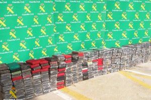 Intervinguts 450 quilos de cocaïna en el port de València procedents del Brasil