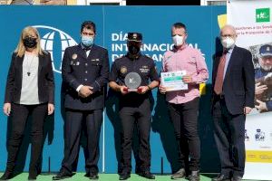La Policía Local de Almenara recoge en Madrid el premio a los Servicios Policiales por la Protección Animal