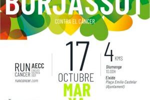Burjassot marchará contra el cáncer el próximo domingo 17 de octubre