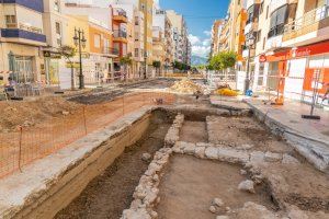 Las excavaciones del Paseo Doctor Alemany confirman la existencia de una muralla que rodeaba la ciudad en el siglo XVI