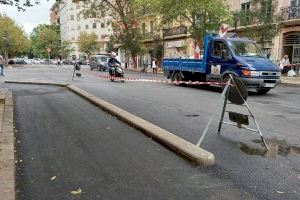 Urbanisme posa en marxa una nova campanya d’asfaltat per a reparar vies en diversos barris de València