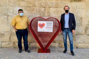 Alzira recull en tres mesos 200.000 taps als Cors solidaris a favor del memorial Nacho Barberà