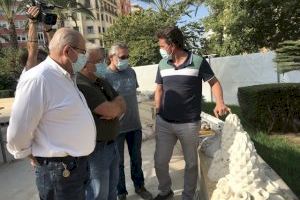 El Ayuntamiento de Alicante va a recuperar el máximo esplendor del emblemático monumento de la Fuente de Luceros con su total restauración