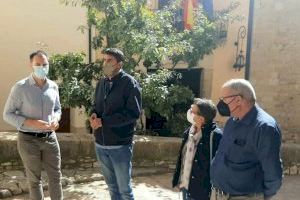 Reunió a Morella amb el Diputat de Cooperació amb els municipis