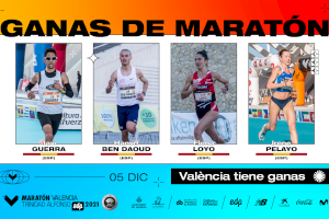 Los mejores atletas españoles estarán en el Medio Maratón y el Maratón Valencia