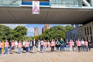 Apoyo de Benidorm a Anémona y a la lucha contra el cáncer de mama