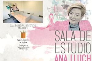 Buñol inaugura su Sala de Estudio Ana Lluch con la presencia de esta investigadora líder en la lucha contra el cáncer de mama