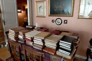 El Archivo Municipal se prepara albergar la biblioteca y el archivo del VIII barón de Finestrat para su conservación y difusión