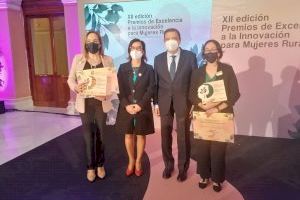 El Ministerio de Agricultura, pesca y alimentación premia dos iniciativas de la provincia de Castelló con la excelencia a la innovación en la actividad agraria