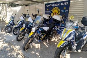 La Policia Local modernitza la seua flota amb motos elèctriques i híbrides