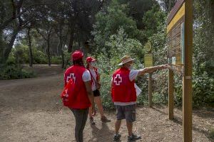 El voluntariat de Creu Roja en la Devesa de l’Albufera conclou amb un estiu sense grans incendis per sisé any consecutiu