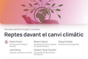 Iniciativa-Compromís continúa con sus debates abiertos para su 6º Congreso analizando los retos ante el cambio climático