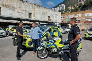 Óscar Vico, Intendente de la Policía Local de Burjassot, visita Gibraltar para conocer el trabajo que la Royal Gibraltar Police