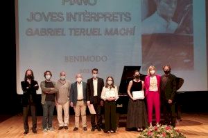 La murciana Eugenia Sánchez se impone en el XI Concurso de Piano Gabriel Teruel Machí de Benimodo