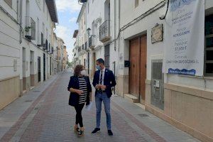 El vicepresident Bielsa visita obres finançades per la Diputació en municipis de La Vall d'Albaida