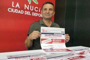 Bernabé Cano, alcalde de La Nucía, en la presentación de las Ayudas Paréntesis del Plan Resistir 2