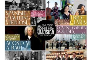 La XVII edició de 5 Segles de Música a l'Eliana arranca aquest dissabte