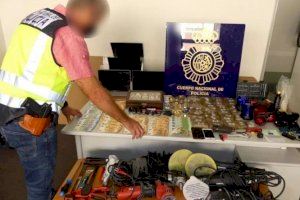 Tres detenidos en Alicante por robar y vender los objetos sustraídos en algunos domicilios de la provincia