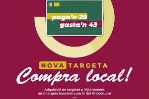 Arranca la campanya de suport al comerç local amb les targetes de 45 euros lliurades per l’Ajuntament