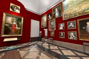 Imagen de archivo del Museo del Prado donde hay cuadros de Goya
