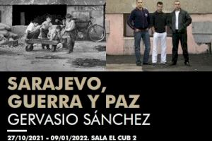 El periodista i Premi Nacional de Fotografia Gervasio Sánchez inaugura al MUA l'exposició "Sarajevo, guerra i pau"