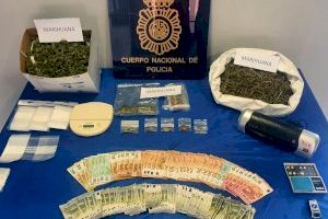 Un detingut per vendre marihuana a joves en una zona residencial de Benicàssim