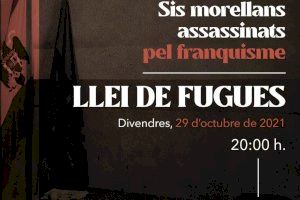 Morella acoge el viernes un acto de memoria histórica sobre el asesinato de seis morellanos por el franquismo
